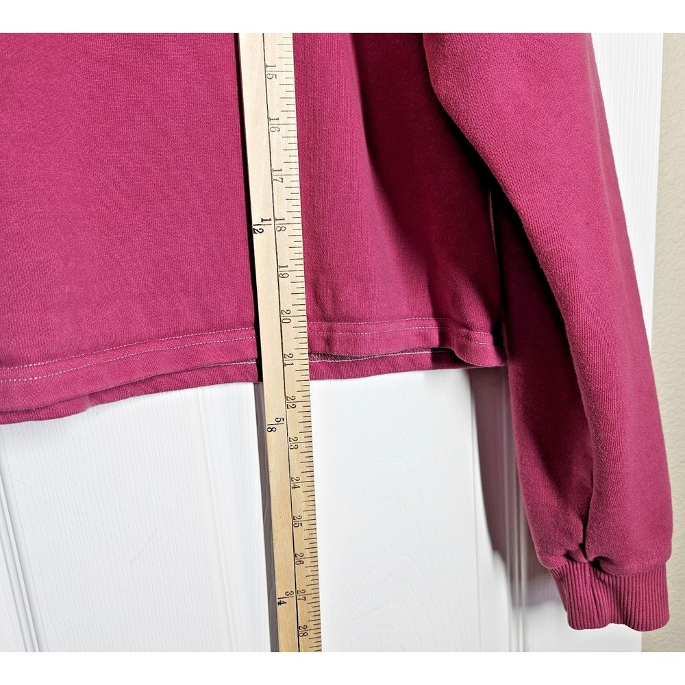Outdoor Voices Cropped Crewneck Sweatshirt Organic Cotton Terry Lined Women's XL - Picture 7 of 9